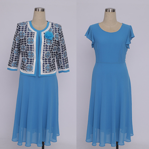 Nuevo Diseño 2025, Ropa Africana de Talla Grande para Mujer, Vestido de Iglesia Turco, Traje con Chaqueta Corta - Product Image 1