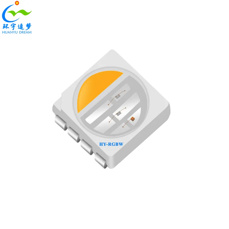 Chip Epistar 4in1 RGB CCT blanco cálido/blanco frío 5050 0,2 W 0,8 W 2W 4W LED de alta potencia rgbw SMD 5050 rgbww SMD LED 5054