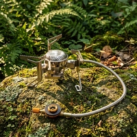 Réchaud à gaz portable pliable et séparé pour camping, brûleur de cuisinière Cassia pour pique-nique et randonnée