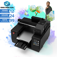 Imprimante à plat UV A3 haute vitesse 3060 avec deux têtes d'impression XP600 pour tasses, céramiques, coques de téléphone, impression de logo personnalisé