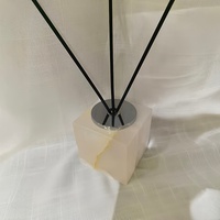 Diffuseur de parfum en marbre naturel minimaliste de luxe avec logo personnalisé STONEKOCC, décoration d'intérieur