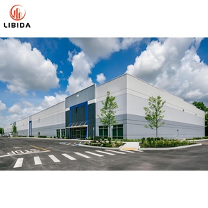 中国定制预制钢结构仓库建筑，提供现代设计制造和设计服务 - Product Image 2