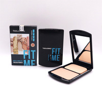 Tailaimei Poudre Ultra-Fine Biscuit er, Source E-commerce Transfrontalier, Kit de Fond de Teint Mat Longue Tenue pour Estomper les Pores