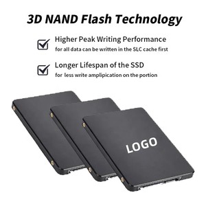 Vente en gros de disques durs internes SSD SATA3 avec logo OEM 120 Go/128 Go/240 Go/256 Go/480 Go/512 Go/1 To/2 To pour ordinateur de bureau - Product Image 4