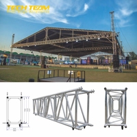 TECHTEAM F100-R Poutre robuste en alliage d'aluminium 1010*580mm pour structure de scène DJ, support de rack, treillis et présentoir