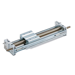 Cilindro sin vástago con acoplador magnético SMC CY1S10 150Z, pieza neumática de doble acción de aluminio - Product Image 4