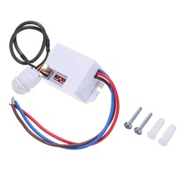 Sensor PIR Mini 360 Derajat untuk Plafon, Detektor Kehadiran, Saklar Lampu dengan Cahaya Ambient yang Dapat Disesuaikan, Garansi 2 Tahun