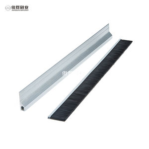 KKZ DEN180PSM Rouleaux en acier inoxydable satiné nickel brossé <span class=keywords><strong>Kit</strong></span> de quincaillerie pour portes coulissantes Accessoires de <span class=keywords><strong>douche</strong></span> - Product Image 1