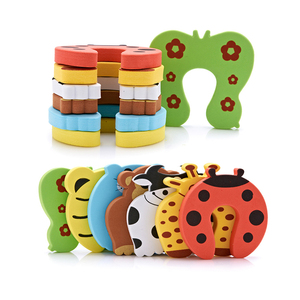 Blocco <span class=keywords><strong>di</strong></span> Sicurezza per Bambini, Protezione Anti-Pizzicamento per Porte, Fermaporta a Forma <span class=keywords><strong>di</strong></span> Animale Cartoon in Morbida Schiuma EVA, Protezione per Dita dei Bambini - Product Image 2