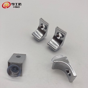 Modern Simple Furniture Hardware Cabinet Fittings <strong>Shelf</strong> Holder Zinc Alloy <strong>Glass</strong> <strong>Shelf</strong> <strong>Support</strong> - Product Image 4
