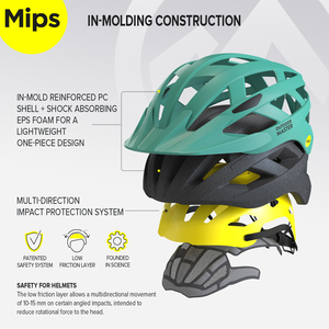 Cascos de <span class=keywords><strong>Bicicleta</strong></span> MTB Profesionales para Adultos Outdoormaster, Populares y de Alta Gama - Cascos de Ciclismo con Luz LED, <span class=keywords><strong>Casco</strong></span> <span class=keywords><strong>MIPS</strong></span> - Product Image 2