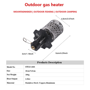 Poêle chauffant en acier inoxydable en gros pour usine, mini-réchaud à <span class=keywords><strong>gaz</strong></span> à <span class=keywords><strong>chauffage</strong></span> rapide, mini-réchaud au butane pour le camping et les voyages en hiver - Product Image 4