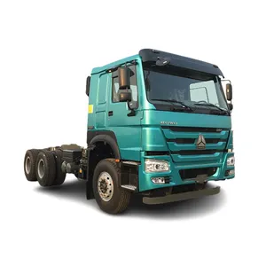 中国卡车豪沃中国6x4 380马力371马力二手CNG牵引车现货销售