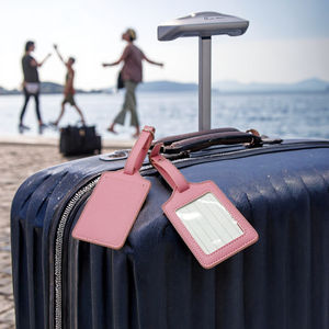 Titular de pasaporte de PU multitarjeta de estilo minimalista al por menor cubierta de etiqueta de equipaje de vuelo Multicolor Uso de tarjeta de visita Simple - Product Image 4