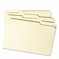 Alta calidad 1/3 de papelería de oficina Carta/tamaño Legal Buff Manila Carpeta de archivo de papel