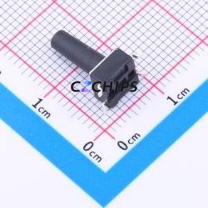 K2-1102SP-S4SC-04 Tactile Switch SMD-4P,6x6mm Switch 2.5N Vertical Mount 6mm 6mm - Product Image 2
