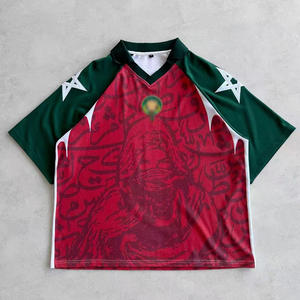 Produttore di T-shirt <span class=keywords><strong>Polo</strong></span> da Uomo Personalizzata in 100% Cotone <span class=keywords><strong>Jacquard</strong></span> Lavorato a Maglia, Stile Vintage, 300G, Manica Corta Casual - Product Image 6