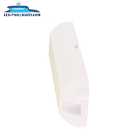 Projecteurs de piscine étanches IP68 12V PC LED blanc chaud (3500K) CRI 80 600LM 7W avec télécommande