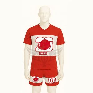 ชุดเสื้อฟุตบอลและกางเกงขาสั้นพรีเมียมพิมพ์ลายแบบซับลิเมชั่นจากญี่ปุ่น ชุดยูนิฟอร์มฟุตบอลระบายอากาศได้ดี - Product Image 2
