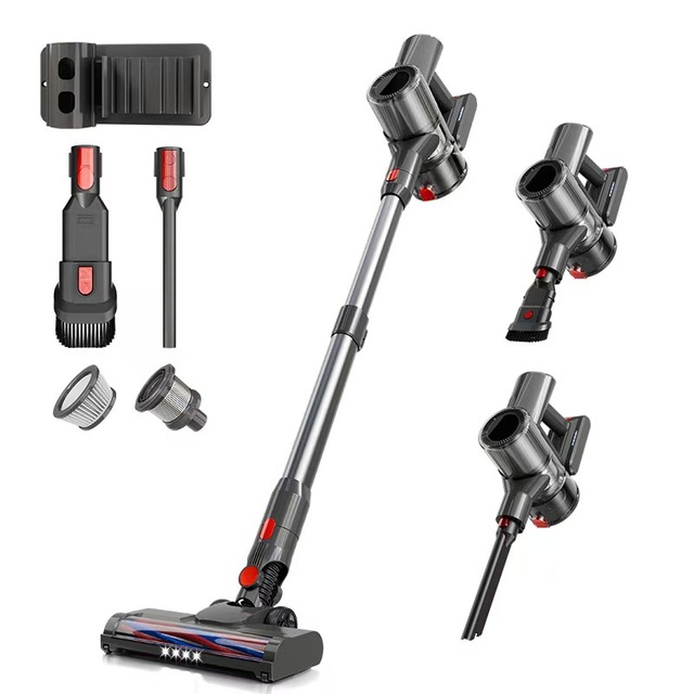 180W Customized Telescopic Tube Handheld Floor Care Vacuum Cleaner Stick Vacuums Cleaner High Power Cordless Vacuum Cleaner