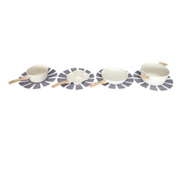 Ensemble de casseroles en granit antiadhésif de haute qualité, 6 pièces, avec couvercle en verre, compatible four et lave-vaisselle, pour la cuisine à domicile
