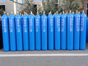 Bouteilles de gaz haute pression en acier sans soudure pour argon, oxygène, CO2, C2H2/acétylène - Portable 8L/10L/12L/14L 10kg - Product Image 2