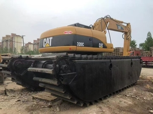 Sử dụng đổ bộ máy xúc dredger mèo 320, mèo 320C 320cl 320D 320d2 máy xúc, Sông cát NẠO VÉT Máy phao thuyền bên - Product Image 4