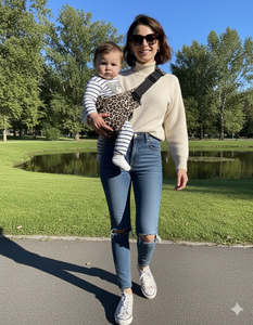 <span class=keywords><strong>Marsupio</strong></span> <span class=keywords><strong>Porta</strong></span> Bebè Morbido e Portatile, Tipo Frontale, per Esterni, con Seduta Ergonomica, 0-3 Anni, 15kg - Product Image 1