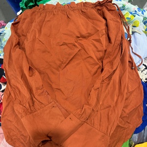 Chemise en coton d'occasion pour femme, chemise en coton usagée pour femme - Product Image 3