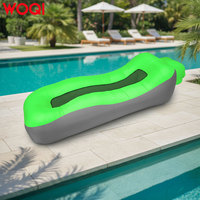 Fauteuil gonflable WOQI, canapé gonflable portable avec pompe auto-gonflante pour la randonnée en plein air, la plage, la maison, le parc