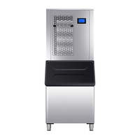 Glace commerciale faisant la machine à glace de flocon d'eau douce de 300kg/jour pour le refroidissement rapide de poisson