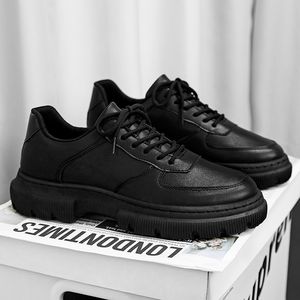 Sepatu kulit pria, sepatu kasual pria trendi, sepatu kulit nyaman, modis, kualitas tinggi, anti selip, dan tahan aus - Product Image 3