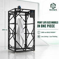 Imprimante 3D de grande taille 1000×1000×2000 mm pour accessoires de cinéma, décors de scène et modèles de parcs à thème