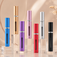ODM OEM Flacon pulvérisateur de parfum miniature rechargeable de 5 ml, vaporisateur fin, anti-fuite, portable, logo personnalisé