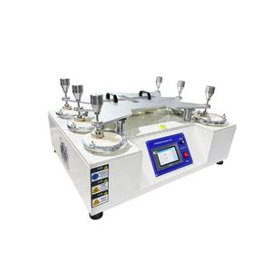 Testeur d'abrasion Martindale à 6 stations d'essai de résistance à l'usure textile et cuir à écran tactile - Product Image 1