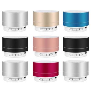 Haut-parleur portable mini WW021 avec logo personnalisé, haut-parleur métallique à basses fréquences avec LED clignotantes colorées, pour téléphone portable, haut-parleur sans fil pour extérieur - Product Image 6