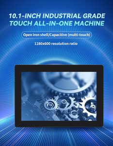 จอภาพระบบสัมผัสแบบ Capacitive ขนาด 10.1 นิ้ว OEM สำหรับอุตสาหกรรม  ความละเอียด 1280x600  บางและเบาพิเศษ  รุ่น Open Iron All-in-One - Product Image 6