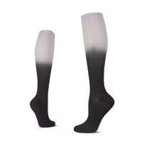 Chaussettes de course amusantes en coton de haute qualité à motifs jacquard, chaussettes de compression à pression