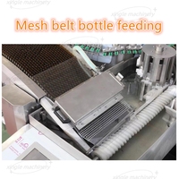 Machine de lavage automatique verticale à ultrasons pour ampoules en verre avec sécheuse, contrôlée par PLC industriel