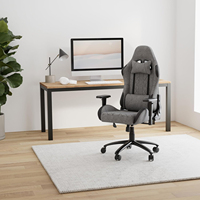 Fauteuil de jeu pour adultes avec accoudoirs flexibles et rotatifs, cadre durable, design moderne, siège multifonction, tissu premium