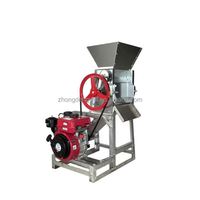 Machine voor de verwerking van verse koffiebonen, inclusief ontvelling en schillen.