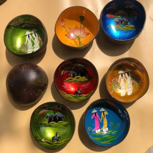 ชุดชามหวายแบบยั่งยืนทำด้วยมือสำหรับเสิร์ฟอาหารและสลัดทำจากเวียดนาม - Product Image 4