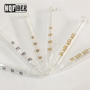 NQFIBER Vente en gros 1ml 2ml 3ml Tubes goutteurs sphériques Tube de verre de laboratoire Pipette Pasteur numérique en verre avec tête d'ampoule en caoutchouc - Product Image 4