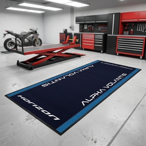Tappetini Personalizzati per <span class=keywords><strong>Moto</strong></span> e Motocross, 100% Gomma, Impermeabili, per <span class=keywords><strong>Garage</strong></span>, Go Kart, Tappeti per Pavimento - Product Image 2