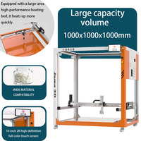 Imprimante 3D FGF multi-matériaux à extrudeur unique 1000x1000mm, compatible avec les granulés PLA, ABS, PETG, OEM Impressora 3D