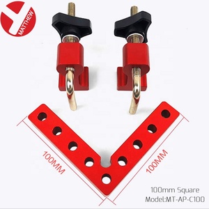 Outil de serrage d'angle carré pour menuisier, <span class=keywords><strong>90</strong></span> degrés, qualité DIY, personnalisé pour cadres photo, boîtes, armoires, tiroirs - Product Image 2