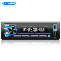 Reproductor de Audio Mp3 para coche, dispositivo de Radio desmontable profesional de alta calidad, con pantalla Lcd de 12v, con USB