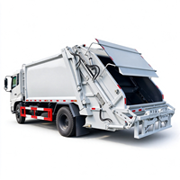 Camion compacteur de déchets Dongfeng 15CBM 4x2, compacteur hydraulique de déchets, LHD/RHD en option, camion de collecte des déchets sanitaires