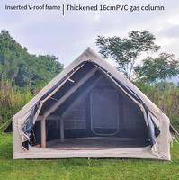 Blackout 6-8 ㎡   Tente gonflable - Toute saison, imperméable, coupe-vent, portable, installation instantanée