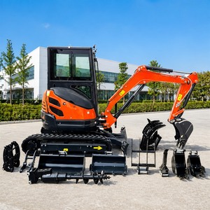 Envío Gratuito, Excavadoras Mini Multifuncionales de 2.5 y 3 Toneladas, Maquinaria para Movimiento de Tierras en Venta - Product Image 3